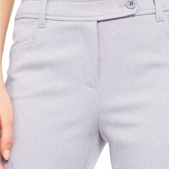 Anne Klein Ridge Crest Duke Twill Pants Light Gray Women Size 16 Mid Rise NEW - Picture 12 of 13